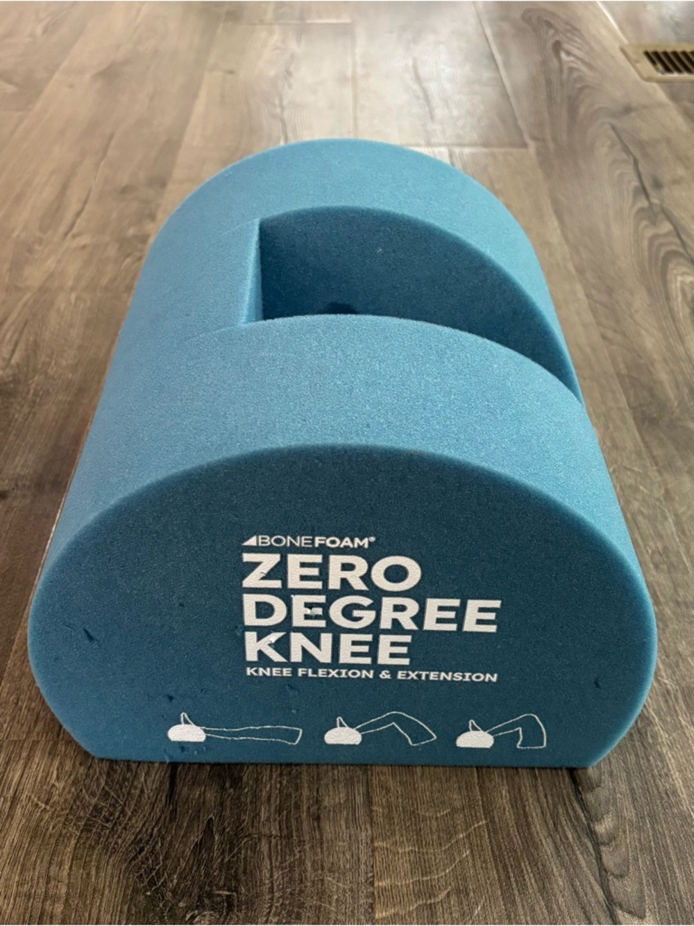 Zero Degree Knee Bone Foam Pillow Rehab Blue Foam Wedge Knee Surgery